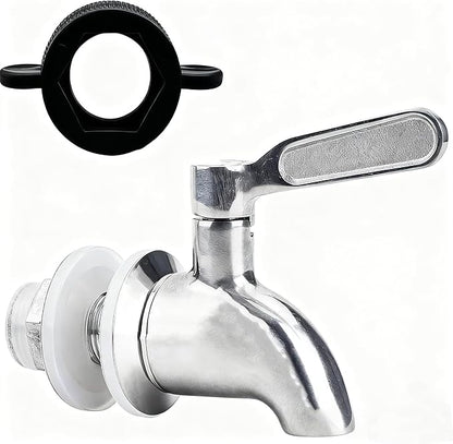 Lulonpon 1 Pieces Dispenser Faucets, Stainless Steel Spigot