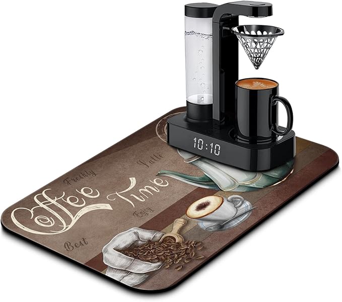 Coffee Bar Mat, Fits Under Coffee Machine