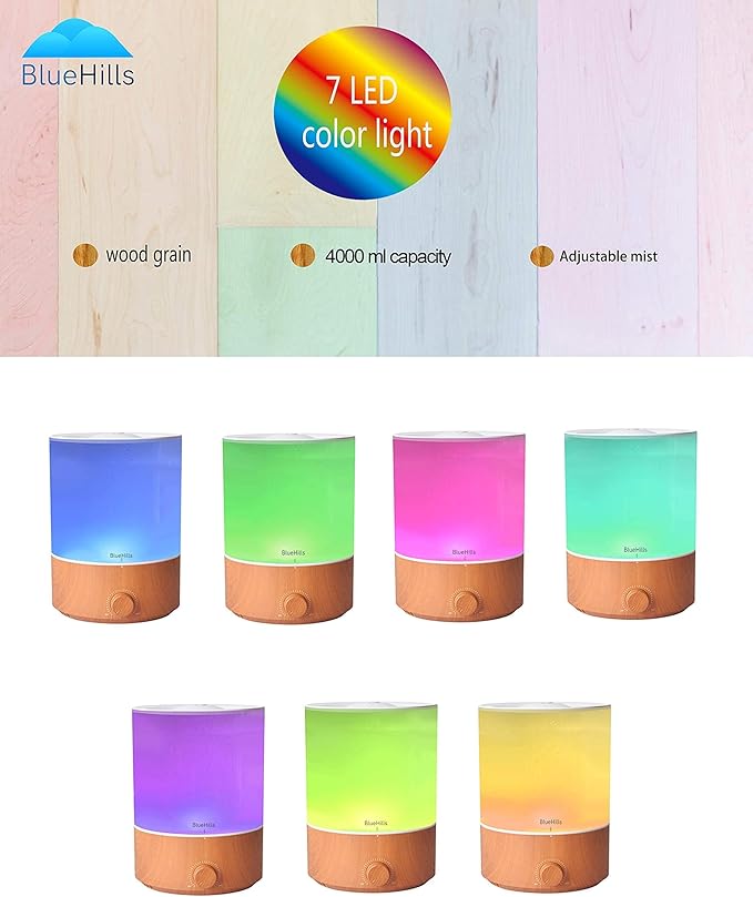 BlueHills Premium 4000 ML XL Essential Oil Diffusers