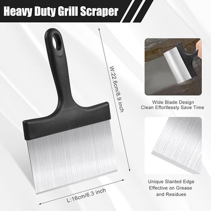 Grill Scraper, Griddle Scraper, Food Scraper
