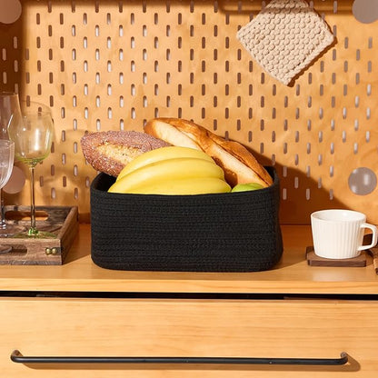 MiniArk Small Storage Baskets for Organizing | Closet Organizer Bins | Shelf