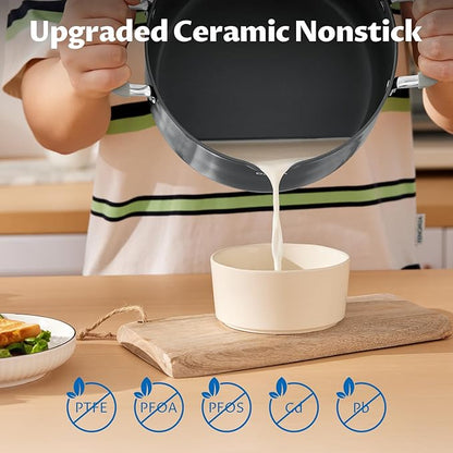 6 Quart Nonstick Stock Pot