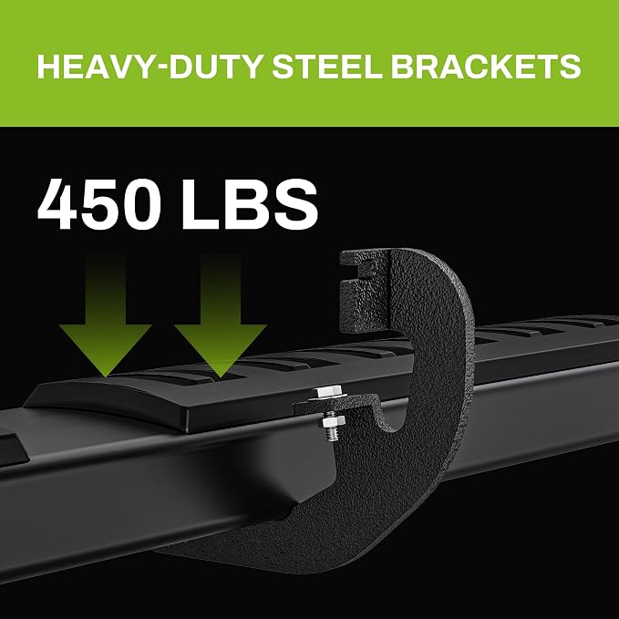 AUTOSAVER88 Running Boards Compatible with 2009-2018 Dodge Ram 1500 Crew Cab (Including 2019-2024 1500 Classic), 2010-2026 Ram 2500/3500, 6 inches Side Step Nerf Bars Side Bars