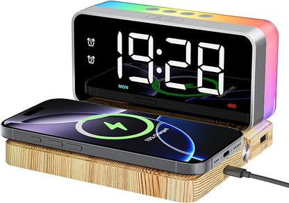 CHOUYONL Alarm Clocks for Bedrooms