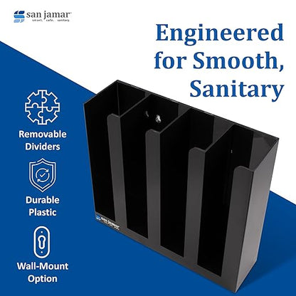 San Jamar Portion Cup and Lid Organizer Fits 2" Cups and Lids