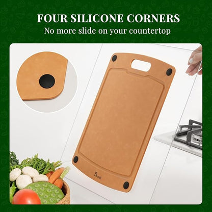 Kikcoin Wood Cutting Board, Cutting Boards