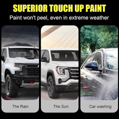 XNA Deep Bronze Metallic(C17) for Mitsubishi Touch Up Paint, 2 in 1 Car Scratch Remover with Pen Tip and Brush, Exact Color-Matched for Car Paint Scratch Repair, Quick & Easy Fix Chips and Nicks