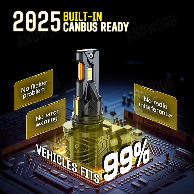 Compatible for Chevy Tahoe Light Fog Bulbs for Off road Use, Years: 1995 1996 1997 1998, 48000 Lumens 800% Brightness, Pack of 6