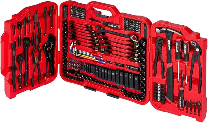 STARWORK TRUE MECHANIC 306-Piece Mechanics Tool Set and Socket Set,