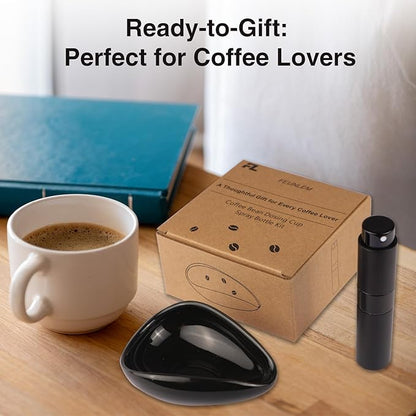 Coffee Bean Dosing Cup and Spray Bottle Set