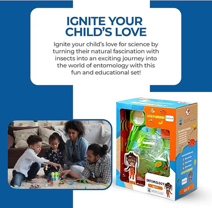 Educational Science STEM Kit for Kids Ages 6–8- Gift for Boys & Girls (Willow Entomology)