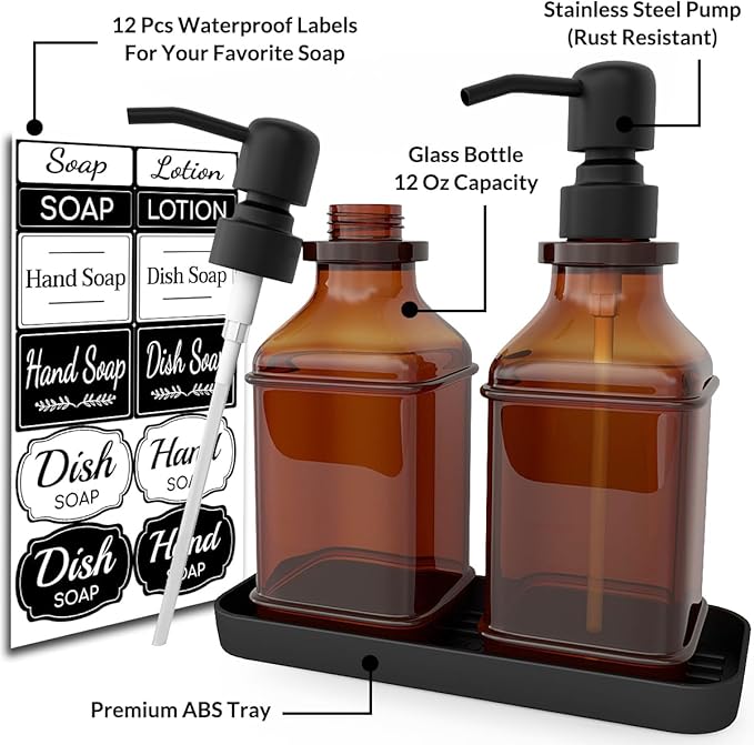 LMQML Soap Dispenser