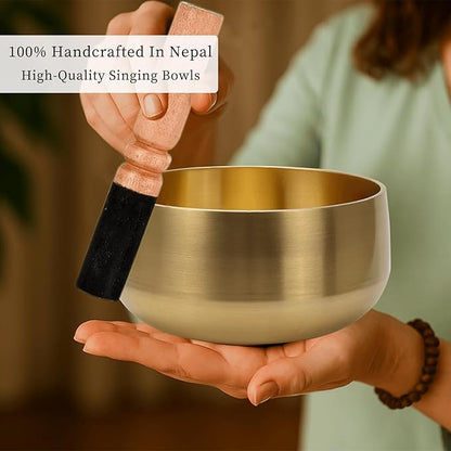 Large Tibetan Singing Bowl Set