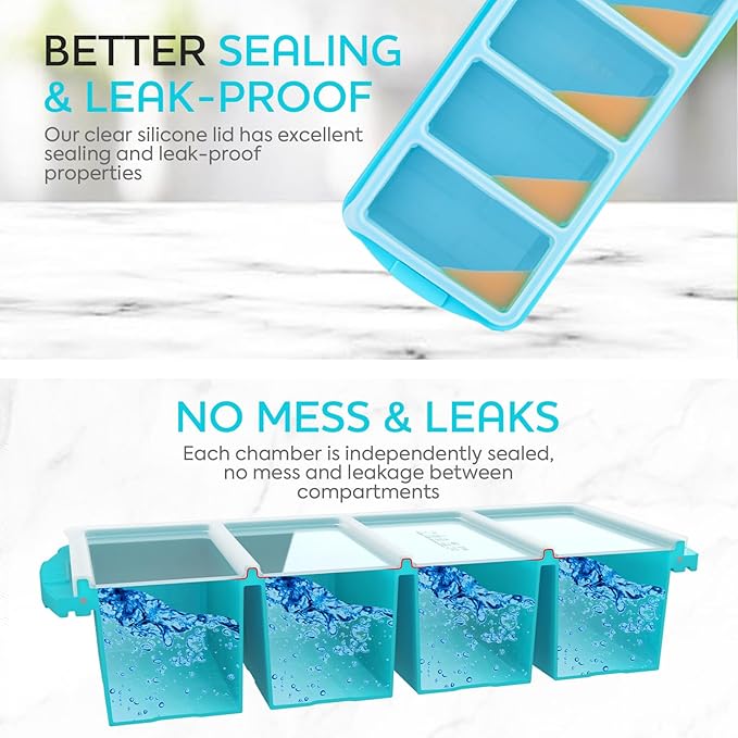XOMOO Silicone Freezer Tray