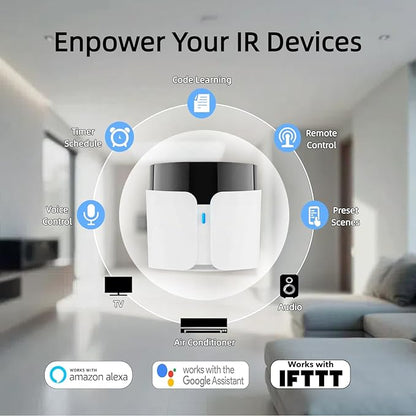 BroadLink RM5plus Smart Infrared Remote, All-in-One Universal Control Hub