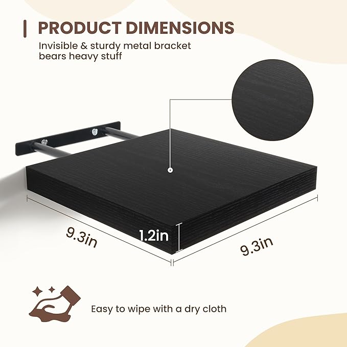 Fun Memories Floating Shelves for Wall