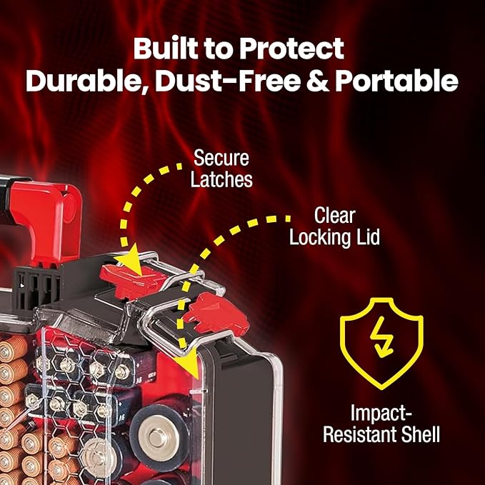 Ontel Battery Daddy Storage & Organizer Case