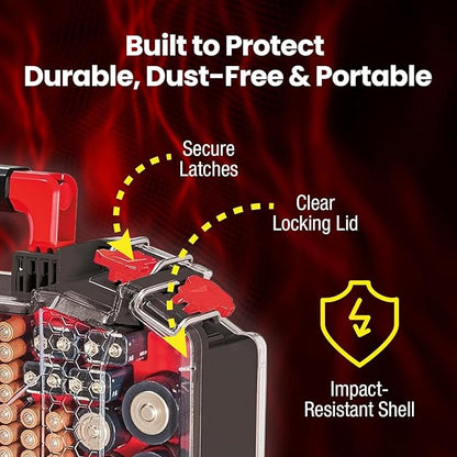 Ontel Battery Daddy Storage & Organizer Case