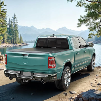 Soft Tri-Fold Truck Bed Tonneau Cover Fit for 2015-2022 Chevy Colorado/GMC Canyon 6.2 ft Bed