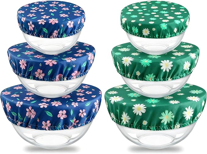 wegreeco Elastic Reusable Bowl Covers