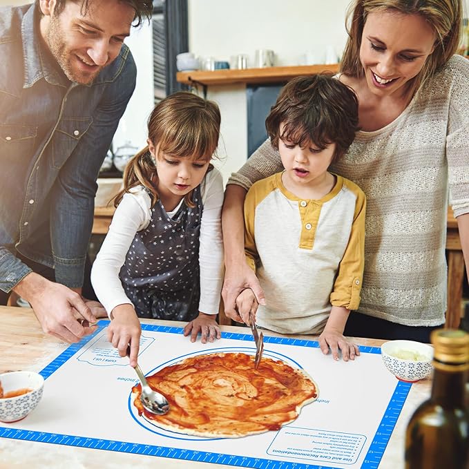 Silicone Pastrty Mat for Dough Rolling, Silicone Baking Mat