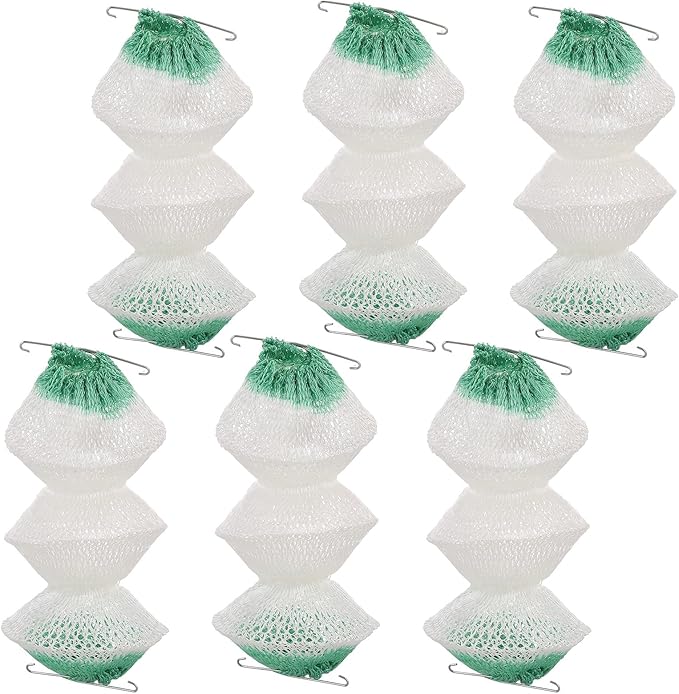 6 Pcs 3-Layer Propane Lantern Mantles Insta-Clip 2#95 Mantles Lantern Mantles Gas Lantern Mantles with 2 Install Clip Accordion Shape Mantles for Gas Lantern Propane Lantern Camping Lantern