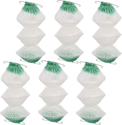 6 Pcs 3-Layer Propane Lantern Mantles Insta-Clip 2#95 Mantles Lantern Mantles Gas Lantern Mantles with 2 Install Clip Accordion Shape Mantles for Gas Lantern Propane Lantern Camping Lantern