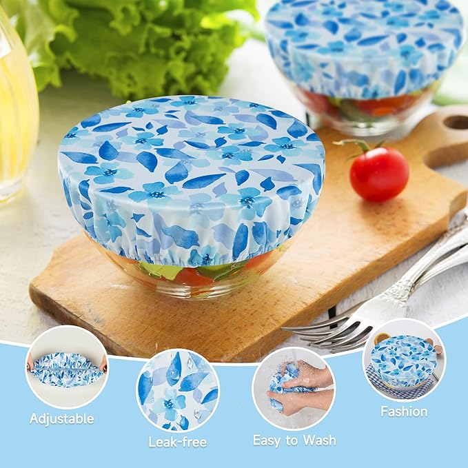wegreeco Elastic Reusable Bowl Covers