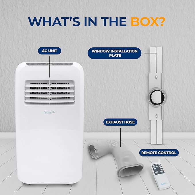 SereneLife 3-in-1 Portable Air Conditioner