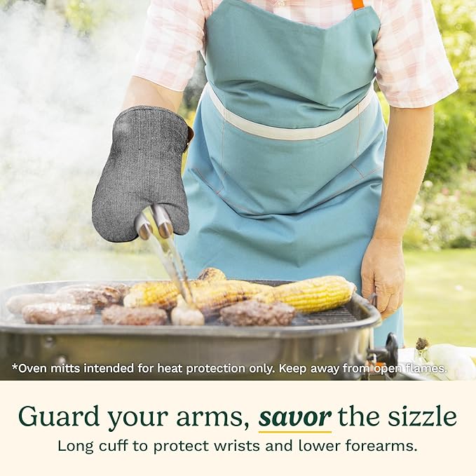 Cuisinart Heritage Kitchen Oven Mitts – Heat-Resistant Kitchen Mitts