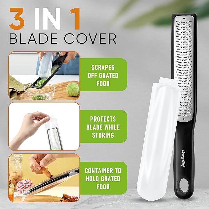 Spring Chef Premium Lemon Zester Grater