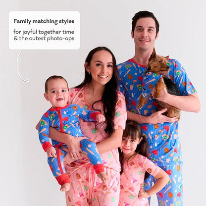 Little Sleepies Pajamas for Baby Boys & Girls, Viscose from Bamboo Baby Pajamas, Preemie & Newborn Sleepers, 2-Way Zipper PJs