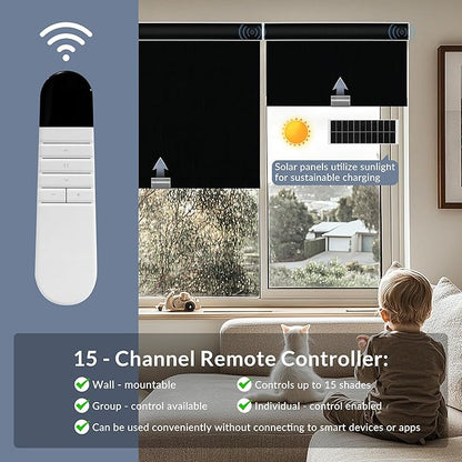 Boolegon Motorized Roller Blinds