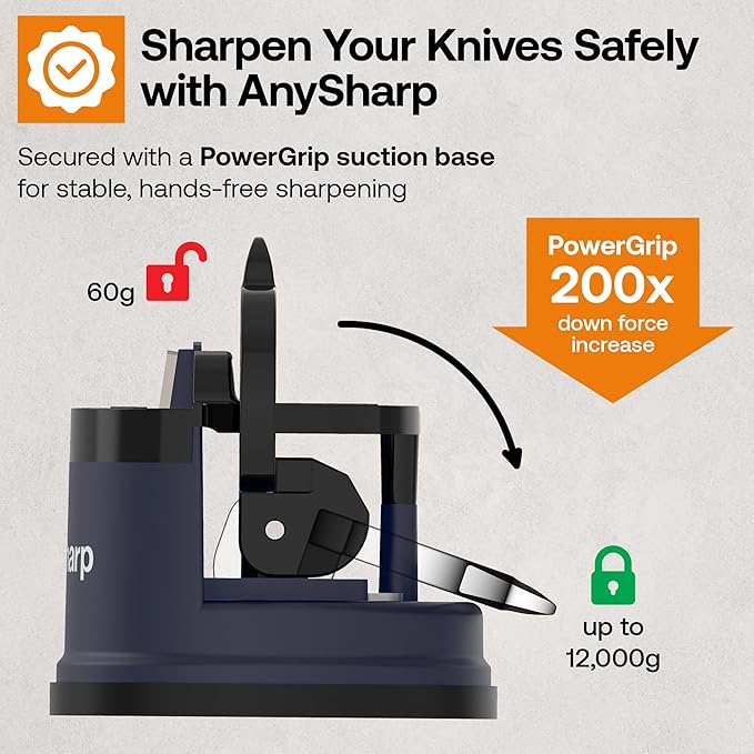 AnySharp – Editions – Hands Free Knife Sharpener