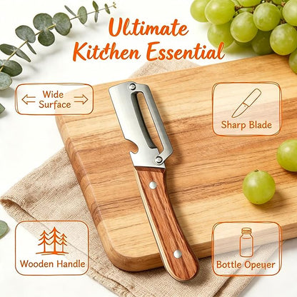 Vegetable Peeler 2 Pack, Carrot & Papaya