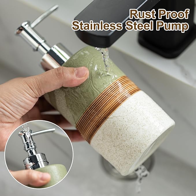Dish Soap Dispenser for Bathroom, Hand Soap Dispenser
