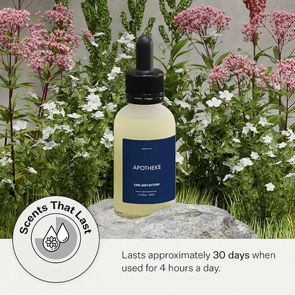 Apotheke Scent Tower Aromatherapy Diffuser Fragrance Refill, Earl Grey Bitters