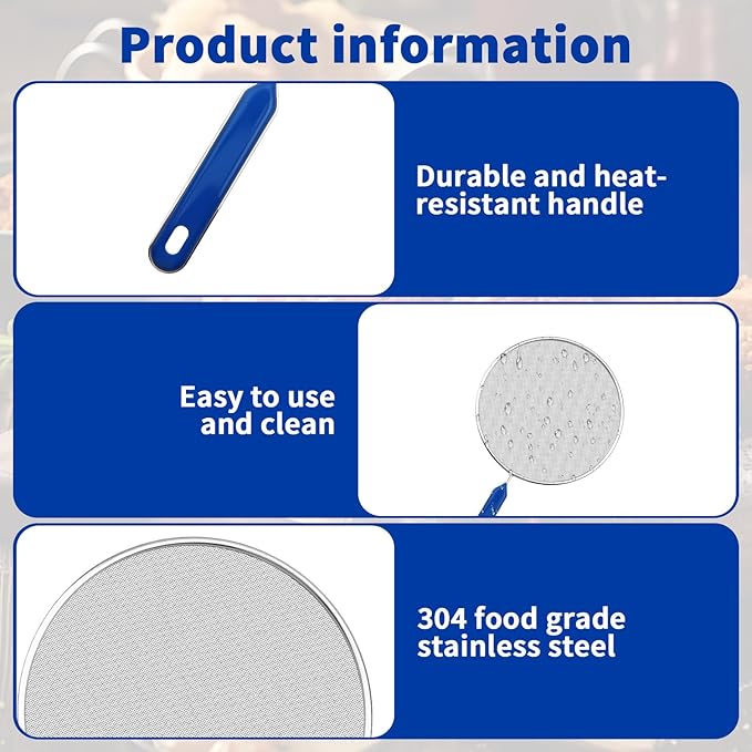 Splatter Screen for Frying Pan