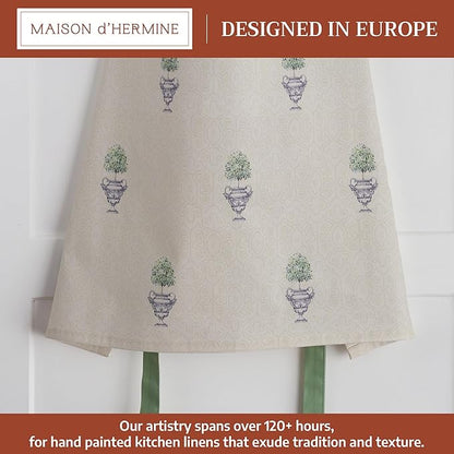 Maison d' Hermine 100% Cotton Apron
