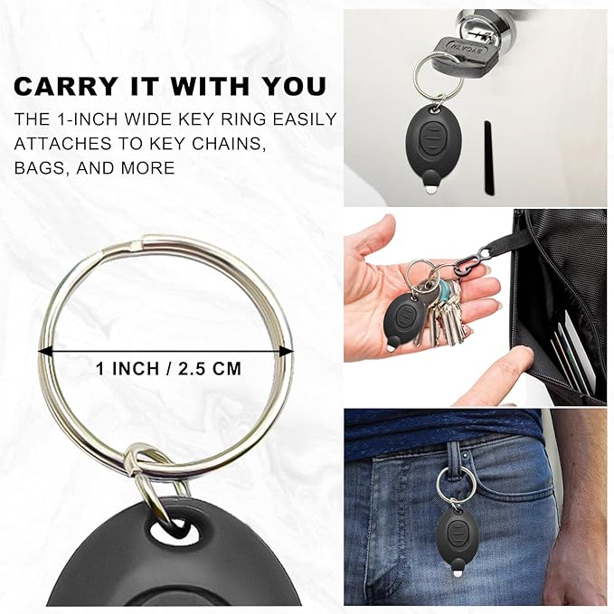Mini LED Keychain Flashlights Ultra Bright Keychain Flashlight Bulk, Compact and Lightweight Micro Torch, Emergency and Outdoor Pocket Flashlight, Multicolor Shell (104PCS)