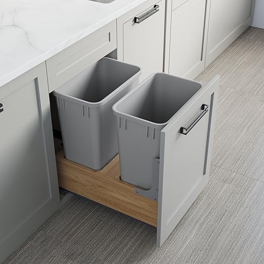 Dowell 10 Pack 35Qt Wastebasket Trash Container,