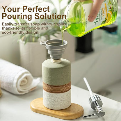 Dish Soap Dispenser for Bathroom, Hand Soap Dispenser