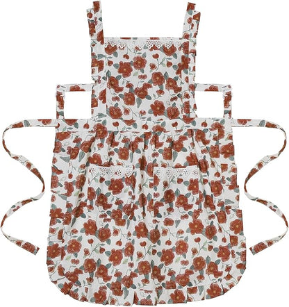 Funny Aprons for Women with Pockets, Kitchen Cooking Grilling Bbq Cute Chef