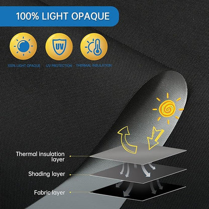 DENFOON Motorized Blackout Blinds
