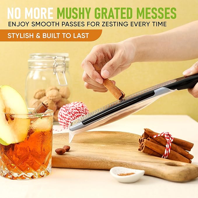 Spring Chef Premium Lemon Zester Grater