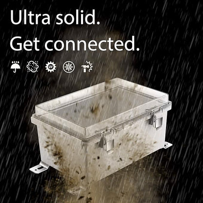 Gratury Junction Box, IP67 Waterproof Plastic Enclosure