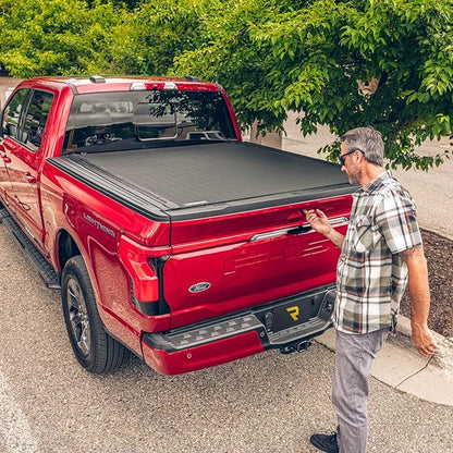 RealTruck BAK Revolver X4s Hard Rolling Truck Bed Tonneau Cover | 80328 | Fits 2015 - 2020 Ford F-150 8' 2" Bed (97.6")