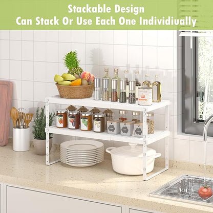 RUILALIFE Expandable Cabinet Organizer Shelf