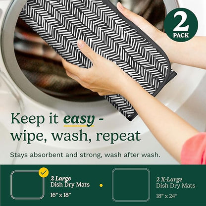 Cuisinart Dish Drying Mats for Kitchen Counter