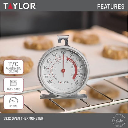 Taylor Precision Products Large Dial Thermometer